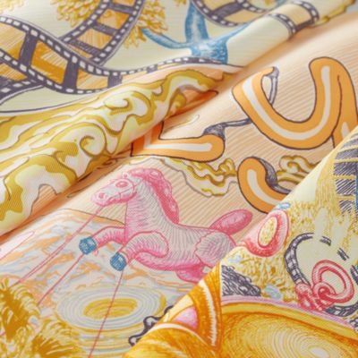 レディス, スカーフ、ショール＆マフラー, スカーフ＆シルク